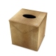 Square tissue box holder - Griffe 1 - Serpent sabbia