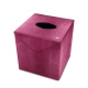Square tissue box holder - Griffe 1 - Serpent ciclamino