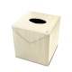Square tissue box holder - Griffe 1 - Crocodile milk