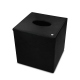 Square tissue box holder - Griffe 1 - Negre poudro