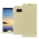가죽 커버 Samsung Galaxy Note8 - Beige ( Nappa - Pantone 7502C ) 
