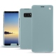 Lederschutzhülle Samsung Galaxy Note8 - Bleu ciel ( Nappa - Pantone 277C ) 
