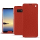 Capa em pele Samsung Galaxy Note8 - Papaye ( Pantone 180C ) 