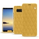 Funda de piel Samsung Galaxy Note8 - Mimosa - Couture ( Pantone 141C ) 