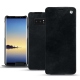 Custodia in pelle Samsung Galaxy Note8 - Dark vintage ( Roughtcut - Black#5256 ) 
