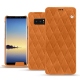 Samsung Galaxy Note8 leather case - Mandarine vintage - Couture