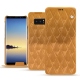 Samsung Galaxy Note8 leather case - Or Maïa - Couture