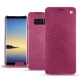 Custodia in pelle Samsung Galaxy Note8 - Serpent ciclamino