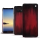Housse cuir Samsung Galaxy Note8 - Rouge Patine