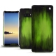 Samsung Galaxy Note8 leather case - Vert Patine