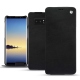 Lederschutzhülle Samsung Galaxy Note8 - Negre poudro