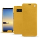 Samsung Galaxy Note8 leather case - Jaune soulèu