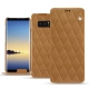 Housse cuir Samsung Galaxy Note8 - Castan esparciate - Couture