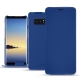 Lederschutzhülle Samsung Galaxy Note8 - Bleu Océan PU