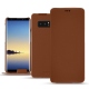 Custodia in pelle Samsung Galaxy Note8 - Marron PU