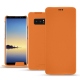 Samsung Galaxy Note8 leather case - Orange PU