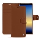 Funda de piel Samsung Galaxy Note8 - Marron ( Nappa - Pantone 1615C ) 