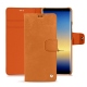 硬质真皮保护套 Samsung Galaxy Note8 - Mandarine vintage ( Pantone 165C ) 