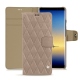 Lederschutzhülle Samsung Galaxy Note8 - Taupe vintage - Couture
