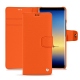 Capa em pele Samsung Galaxy Note8 - Orange fluo