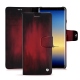 Housse cuir Samsung Galaxy Note8 - Rouge Patine