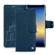 Samsung Galaxy Note8 leather case - Blu mediterran