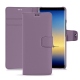 Samsung Galaxy Note8 leather case - Lilas PU