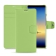 Samsung Galaxy Note8 leather case - Vert olive PU