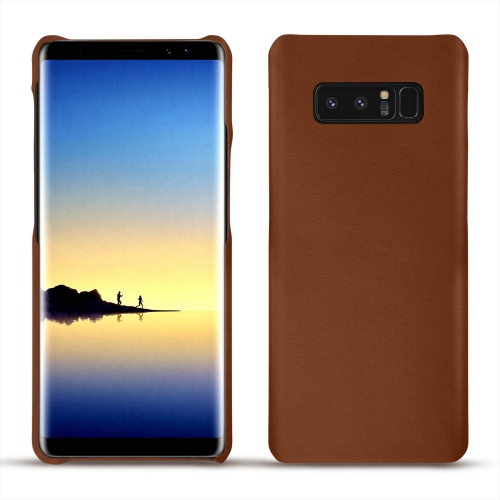 Lederschutzhülle Samsung Galaxy Note8Marron ( Nappa - Pantone #8B4720 ) 