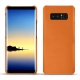 Custodia in pelle Samsung Galaxy Note8 - Orange ( Nappa - Pantone 1495U ) 