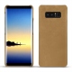 Samsung Galaxy Note8 leather cover - Sable vintage ( Roughtcut - Gaucho#57254 ) 