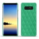 Samsung Galaxy Note8 leather cover - Menthe vintage - Couture