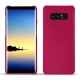 Capa em pele Samsung Galaxy Note8 - Rose fluo