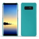 Capa em pele Samsung Galaxy Note8 - Bleu fluo