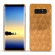 Lederschutzhülle Samsung Galaxy Note8 - Or Maïa - Couture