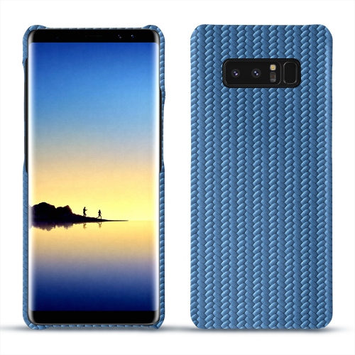 Capa em pele Samsung Galaxy Note8Abaca ishia ( Pantone #395775 ) 