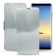 Samsung Galaxy Note8 leather case - Platinium ( Pantone 877C ) 
