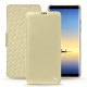 Funda de piel Samsung Galaxy Note8 - Beige ( Nappa - Pantone 7502C ) 