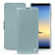 Samsung Galaxy Note8 leather case - Bleu ciel ( Nappa - Pantone 277C ) 