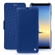 Housse cuir Samsung Galaxy Note8 - Bleu océan ( Nappa - Pantone 293C ) 