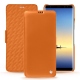 Custodia in pelle Samsung Galaxy Note8 - Orange ( Nappa - Pantone 1495U ) 
