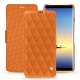 Custodia in pelle Samsung Galaxy Note8 - Orange - Couture ( Nappa - Pantone 1495U ) 