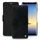 Samsung Galaxy Note8 leather case - Dark vintage ( Roughtcut - Black#5256 ) 
