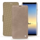 Samsung Galaxy Note8 leather case - Taupe vintage ( Pantone 7530C ) 