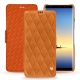 Samsung Galaxy Note8 leather case - Mandarine vintage - Couture