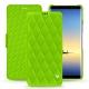 Funda de piel Samsung Galaxy Note8 - Vert fluo - Couture