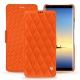 가죽 커버 Samsung Galaxy Note8 - Orange fluo - Couture