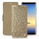Capa em pele Samsung Galaxy Note8 - Autruche desert