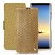 Capa em pele Samsung Galaxy Note8 - Serpent sabbia