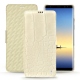 Funda de piel Samsung Galaxy Note8 - Crocodile milk